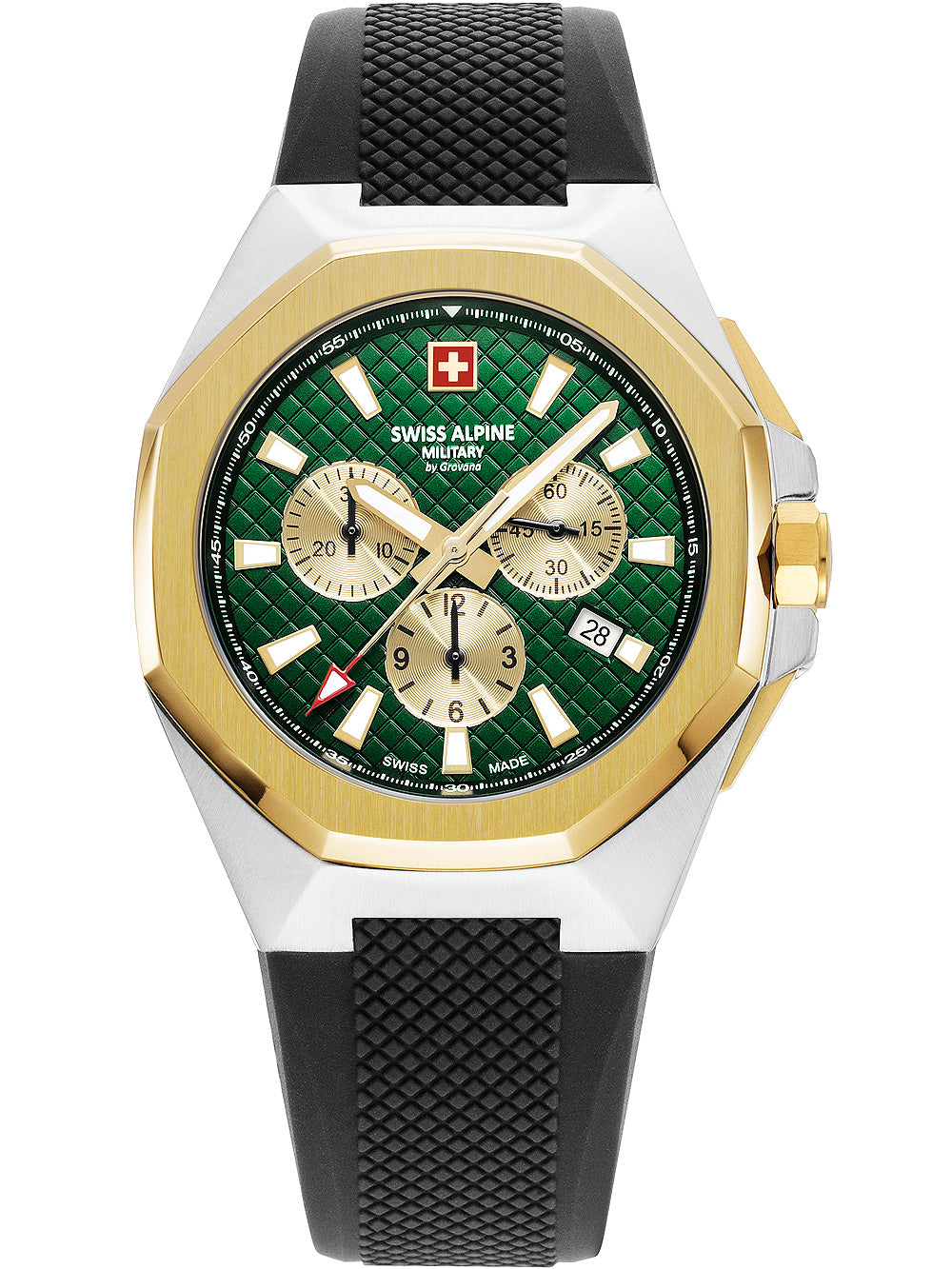 Swiss Alpine Military 7005.9844 Typhoon Chronograph men's watch 42mm 10ATM