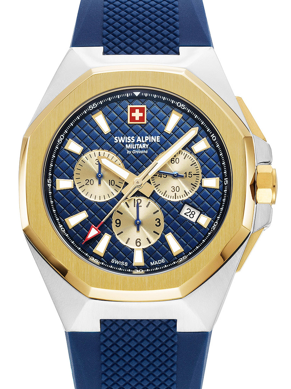 Swiss Alpine Military 7005.9845 Typhoon Chronograph men's watch 42mm 10ATM