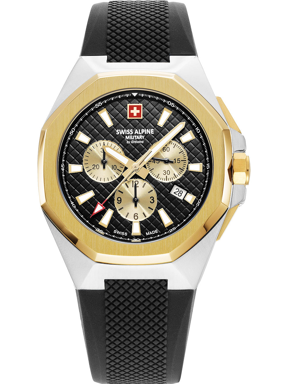 Swiss Alpine Military 7005.9847 Typhoon Chronograph men's watch 42mm 10ATM