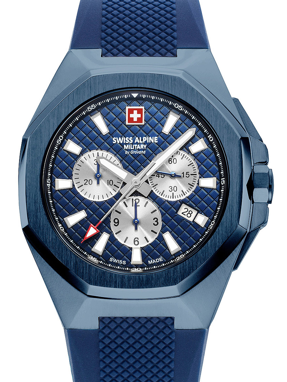 Swiss Alpine Military 7005.9895 Typhoon Chronograph men's watch 42mm 10ATM