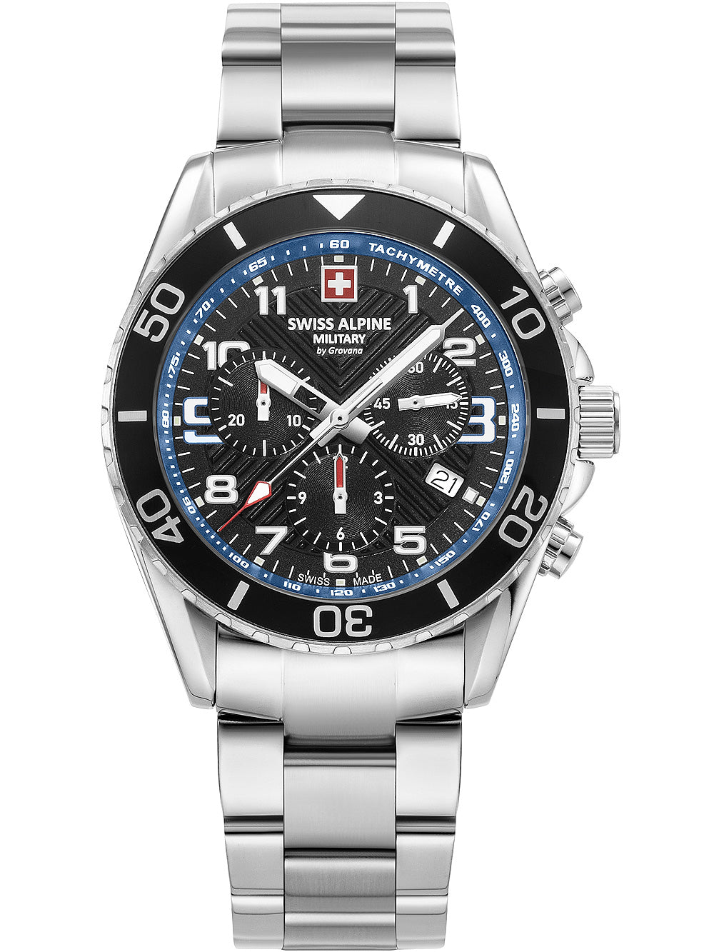 Swiss Alpine Military 7029.9135 Raptor Chronograph men's watch 42mm