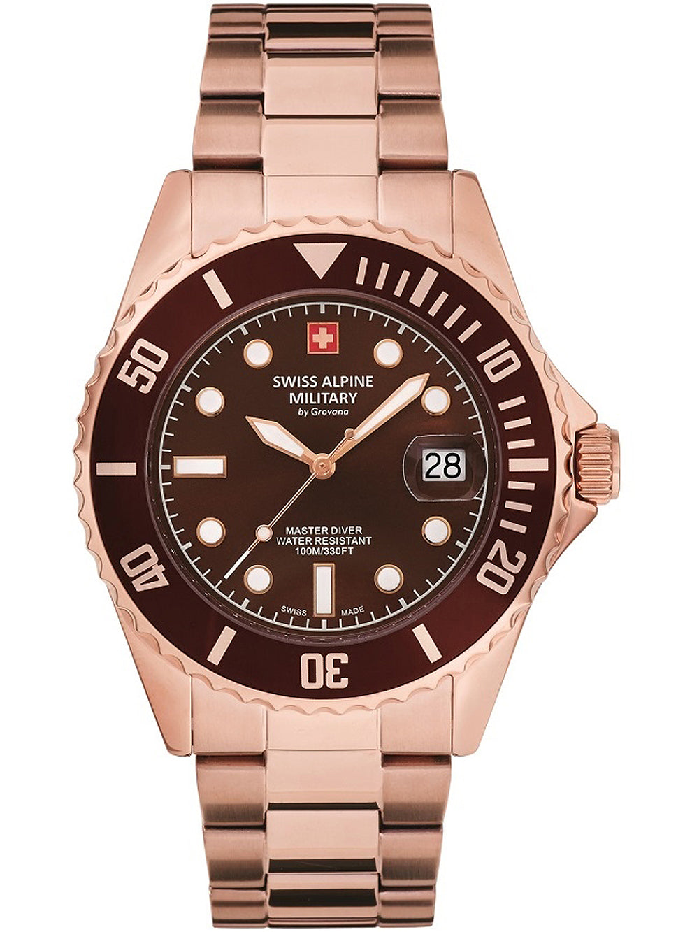 Swiss Alpine Military 7053.1166 men's watch 42mm 10ATM