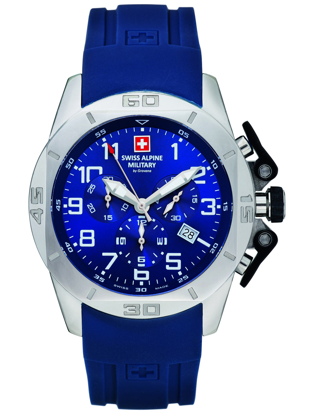 Swiss Alpine Military 7063.9835 Chronograph men's watch 45mm 10ATM