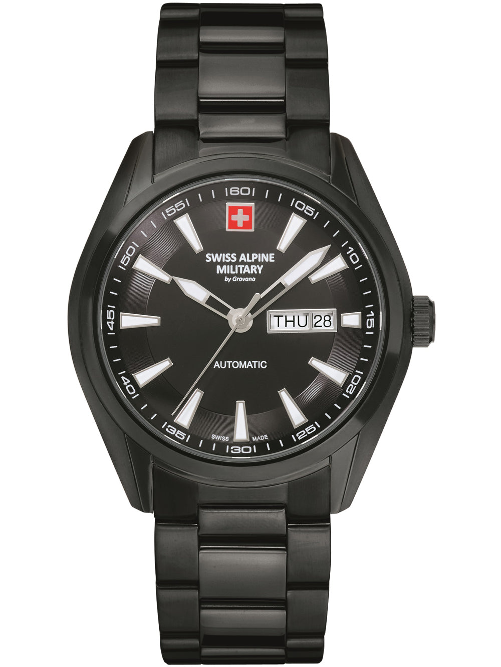 Swiss Alpine Military 7090.2177 Automatic men's watch 43mm 10ATM