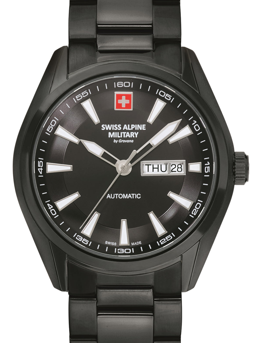 Swiss Alpine Military 7090.2177 Automatic men's watch 43mm 10ATM