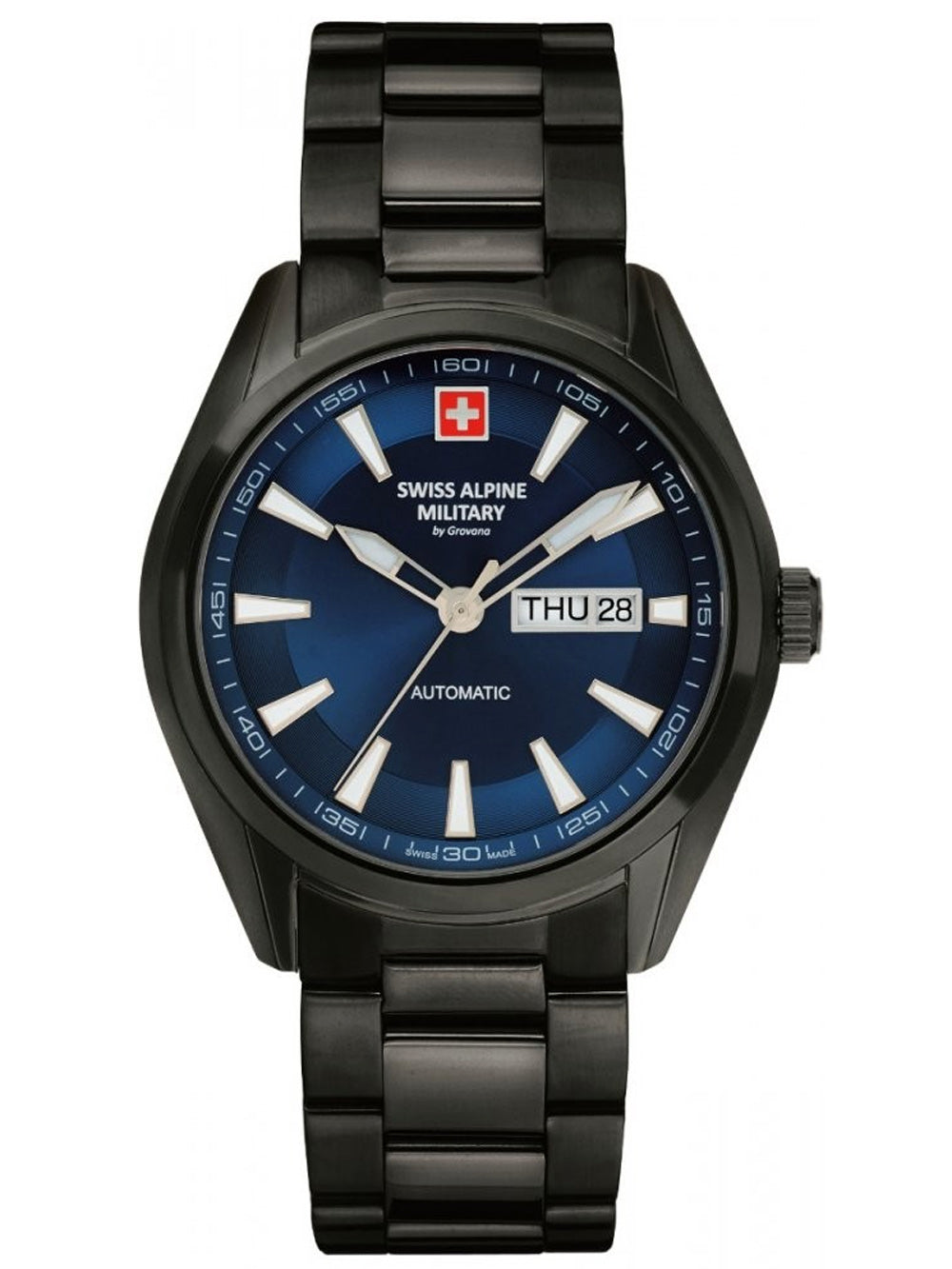Swiss Alpine Military 7090.2175 automatic men's watch 43mm 10ATM