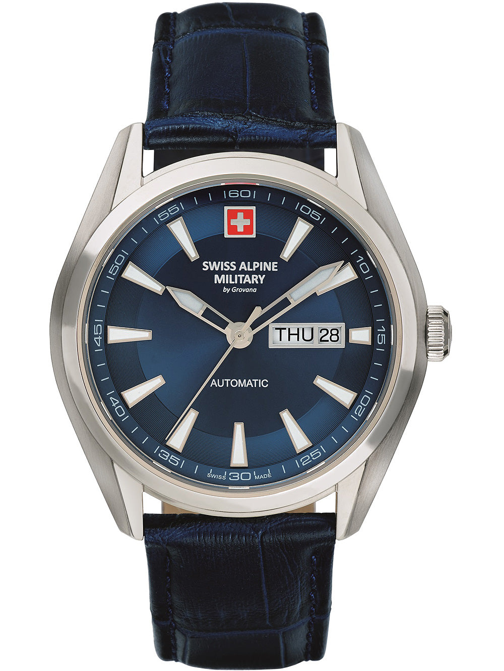 Swiss Alpine Military 7090.2535 Automatic men's watch 43mm 10ATM