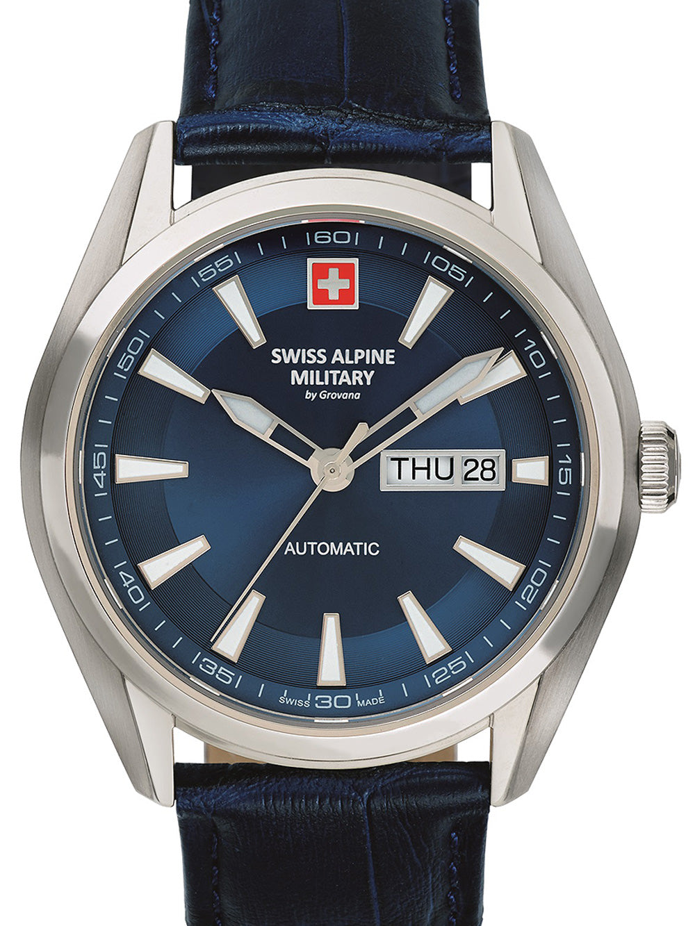 Swiss Alpine Military 7090.2535 Automatic men's watch 43mm 10ATM