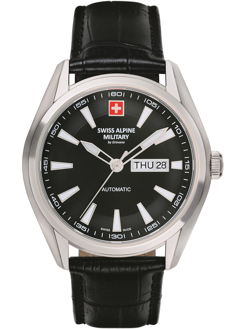 Swiss Alpine Military 7090.2537 Automatic men's watch 43mm 10ATM