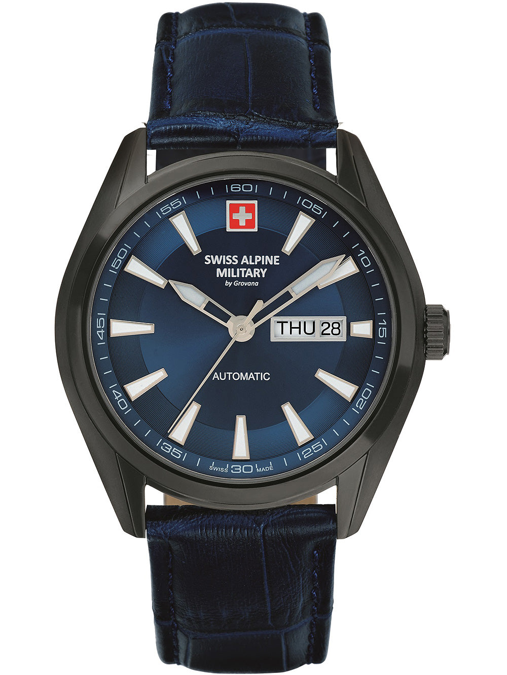 Swiss Alpine Military 7090.2575 Automatic men's watch 43mm 10ATM