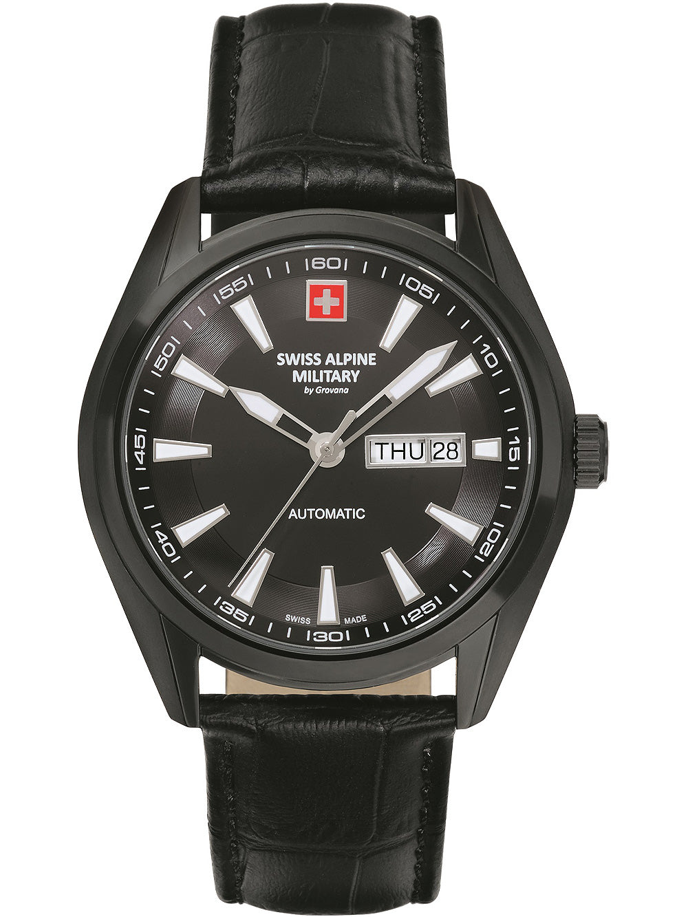 Swiss Alpine Military 7090.2577 Automatic men's watch 43mm 10ATM