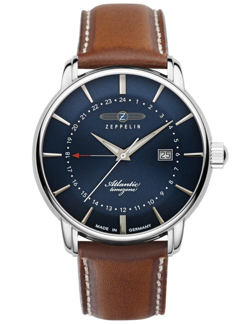 Zeppelin 8442-3 Atlantic men's watch 40mm 5ATM