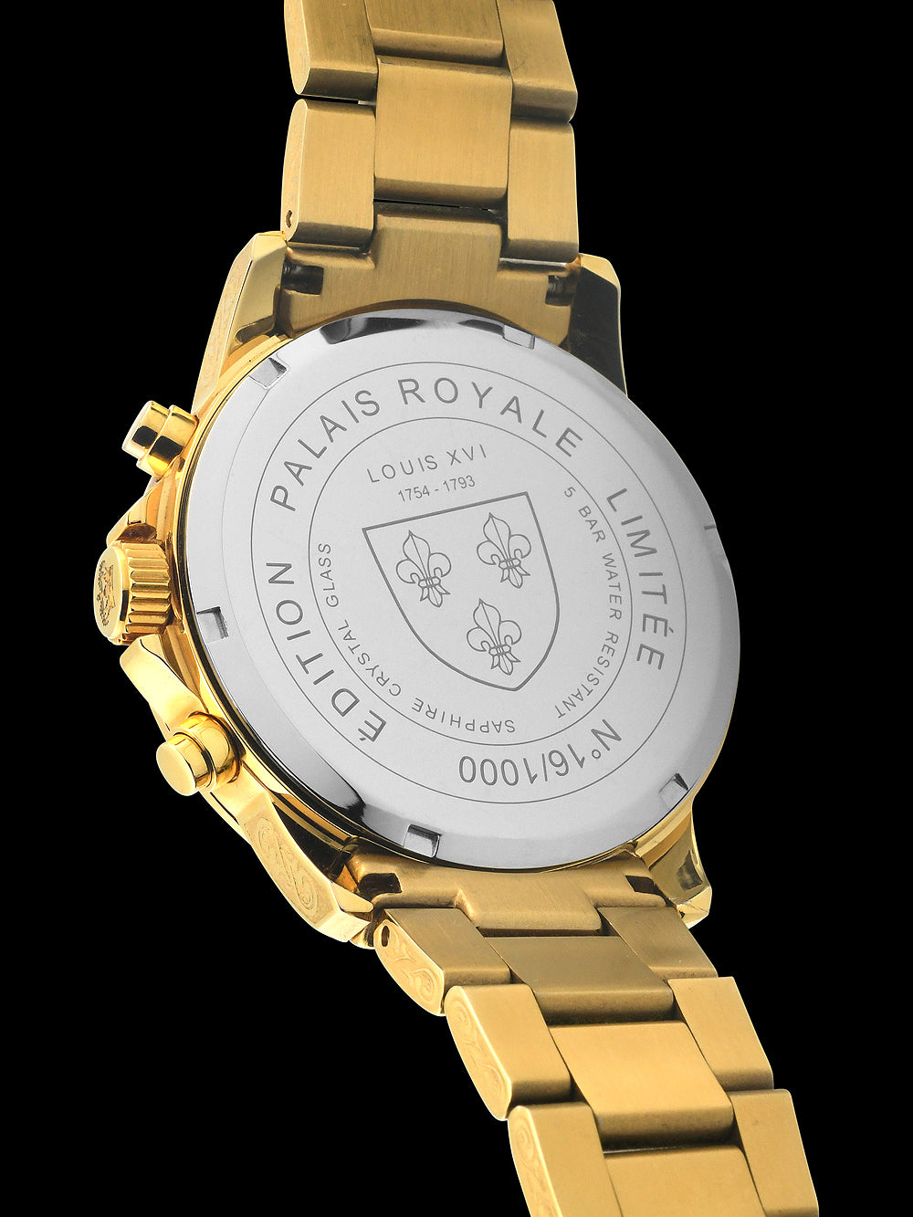 Louis XVI LXVI873.2 Palais Royale Chronograph men's watch 43mm 10ATM