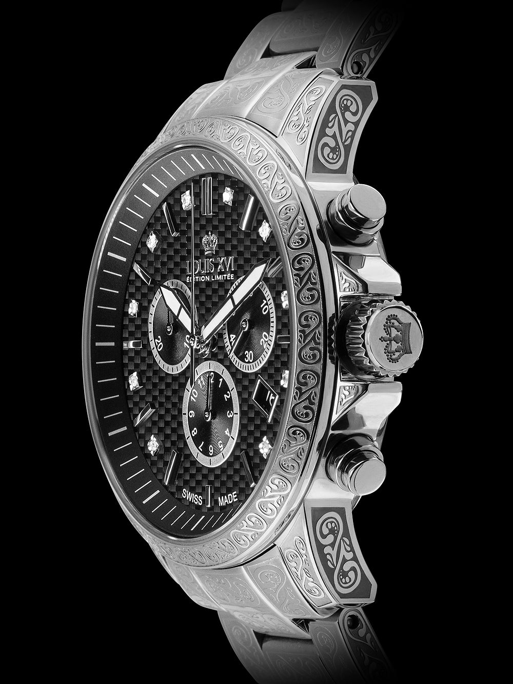 Louis XVI LXVI893 Palais Royale Chronograph men's watch 43mm 5ATM