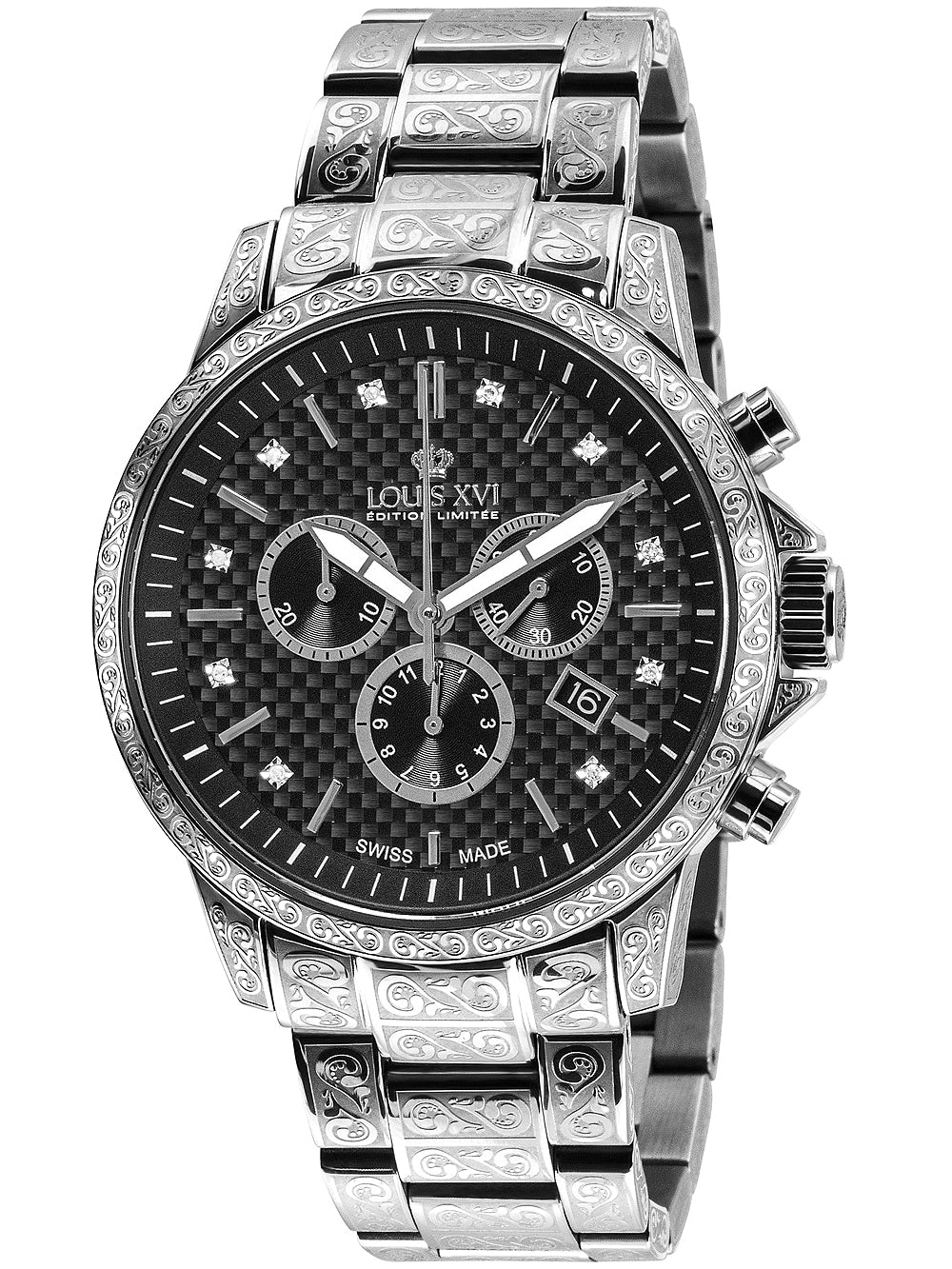 Louis XVI LXVI893 Palais Royale Chronograph men's watch 43mm 5ATM
