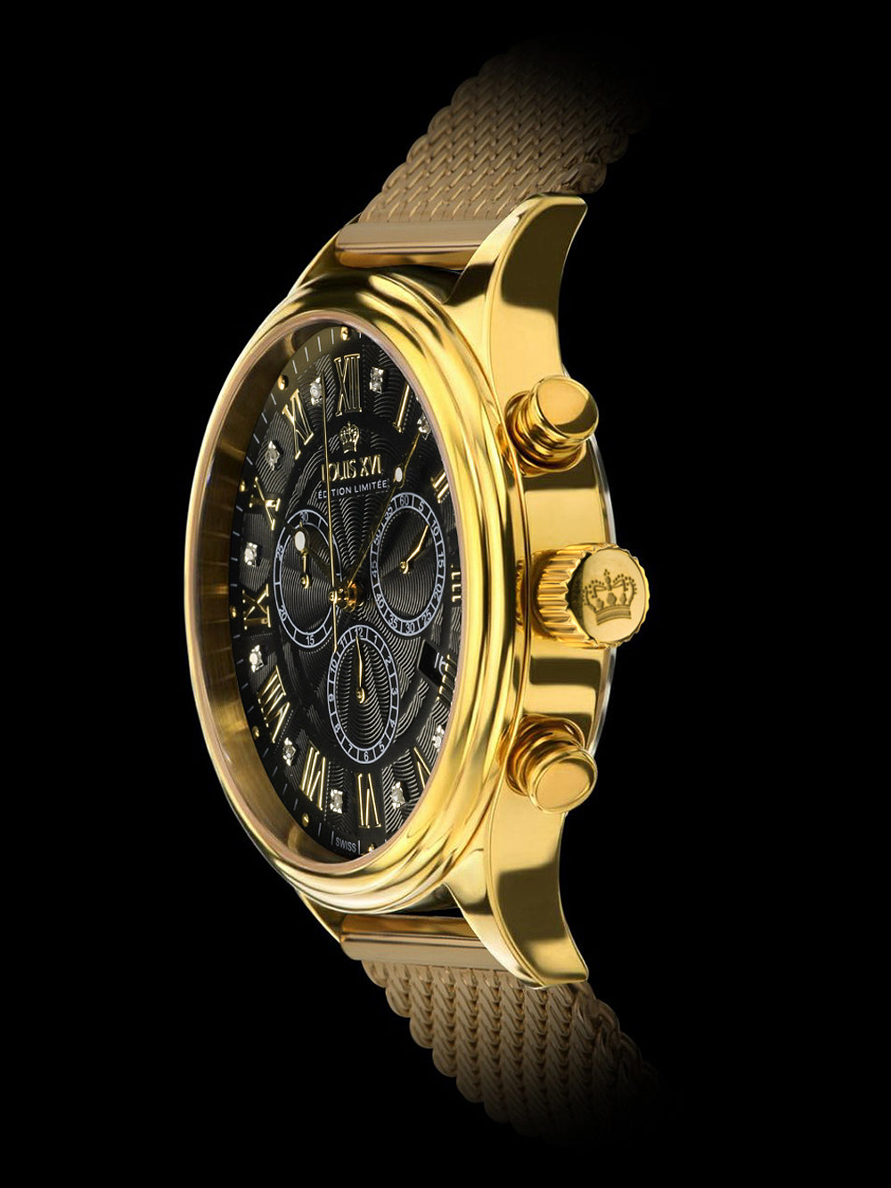 Louis XVI LXVI898 Danton Chronograph 44mm 5ATM