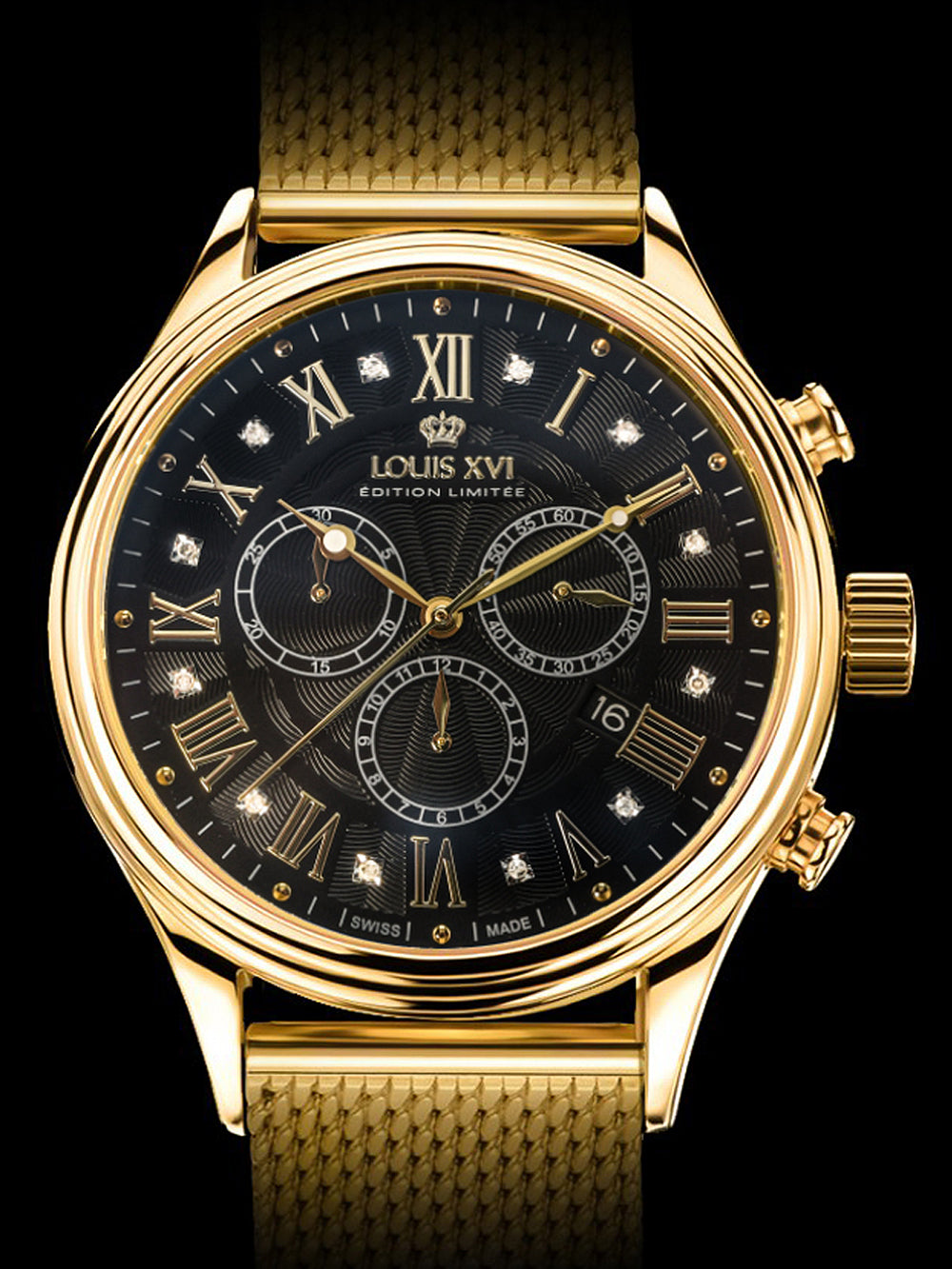 Louis XVI LXVI898 Danton Chronograph 44mm 5ATM