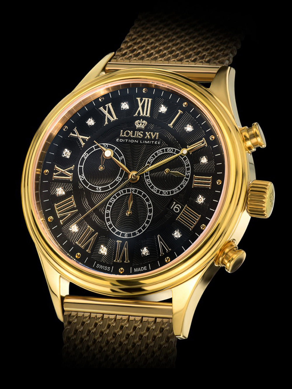 Louis XVI LXVI898 Danton Chronograph 44mm 5ATM