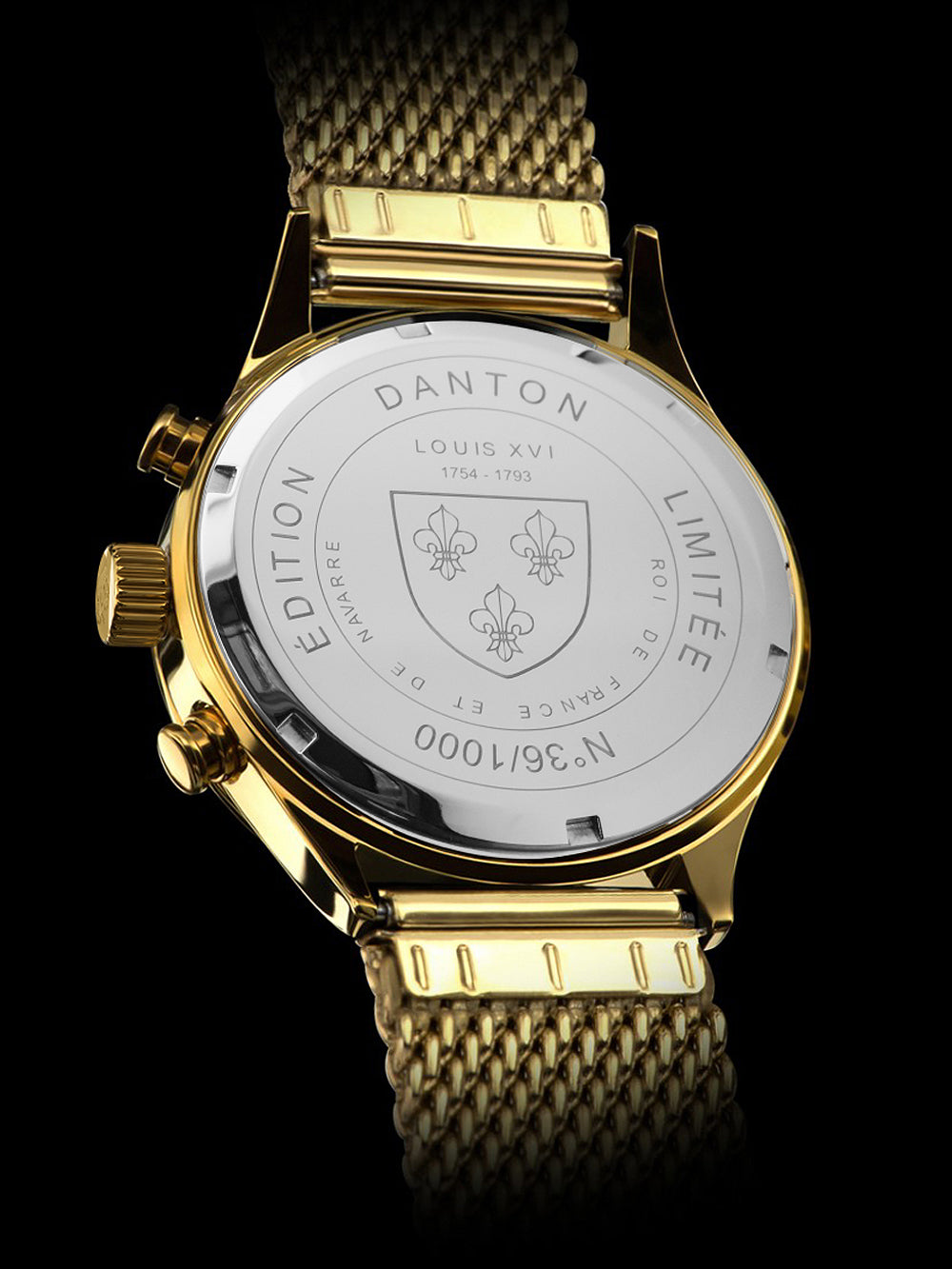 Louis XVI LXVI898 Danton Chronograph 44mm 5ATM