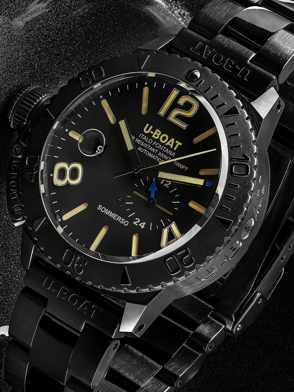 U-Boat 9015/MT Sommerso DLC Automatic men's watch 46mm 30ATM