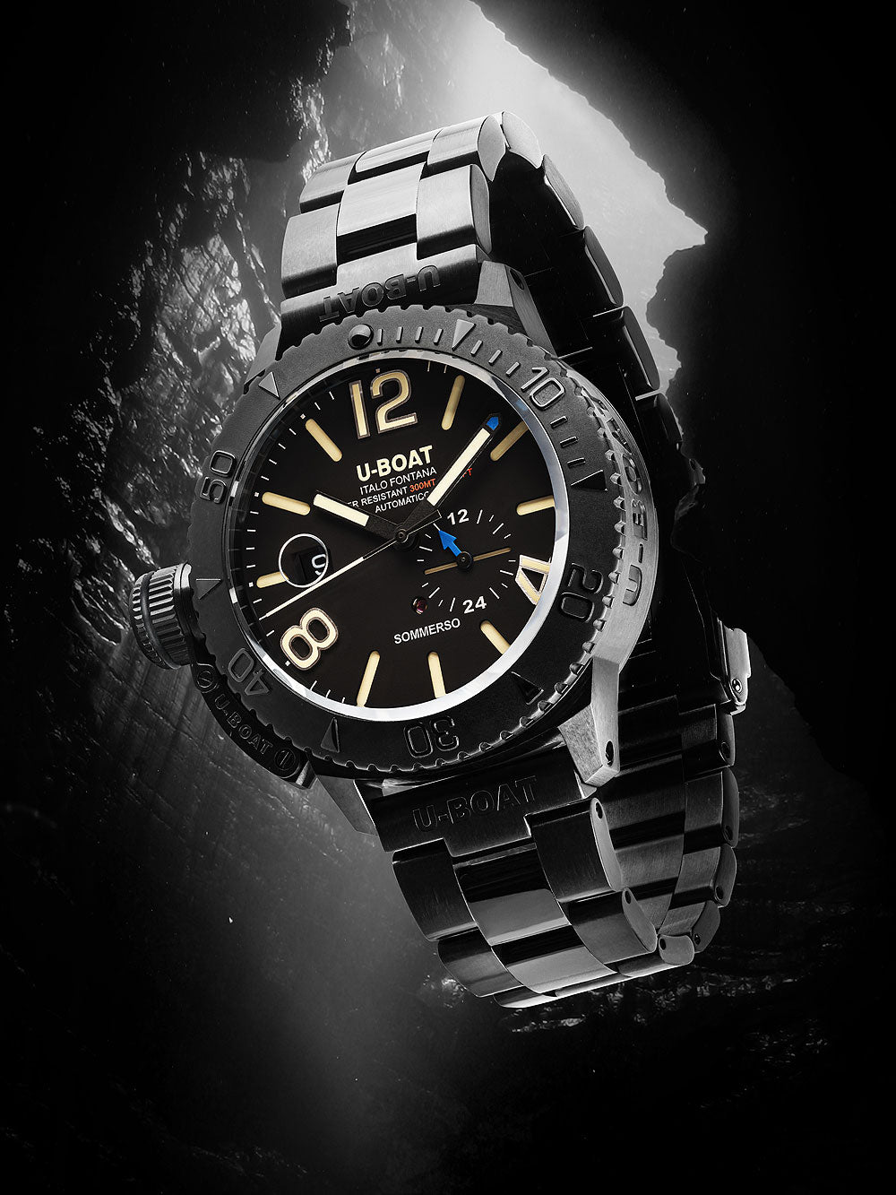 U-Boat 9015/MT Sommerso DLC Automatic men's watch 46mm 30ATM