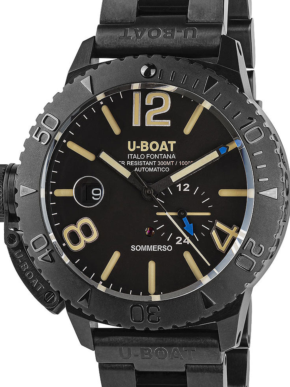 U-Boat 9015/MT Sommerso DLC Automatic men's watch 46mm 30ATM