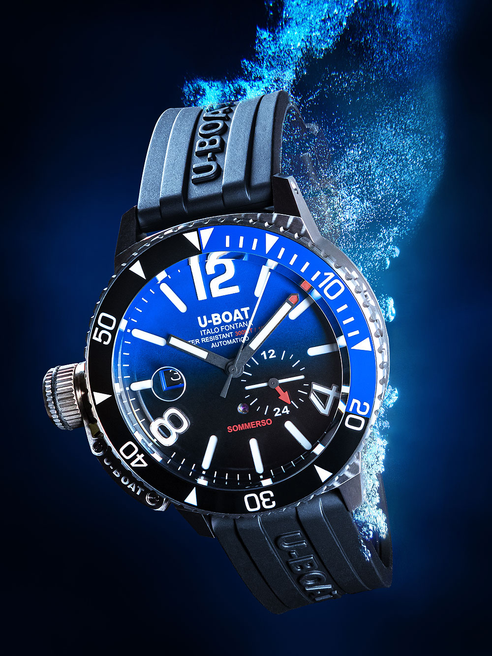 U-Boat 9519 Sommerso Automatic men's watch 46mm 30ATM