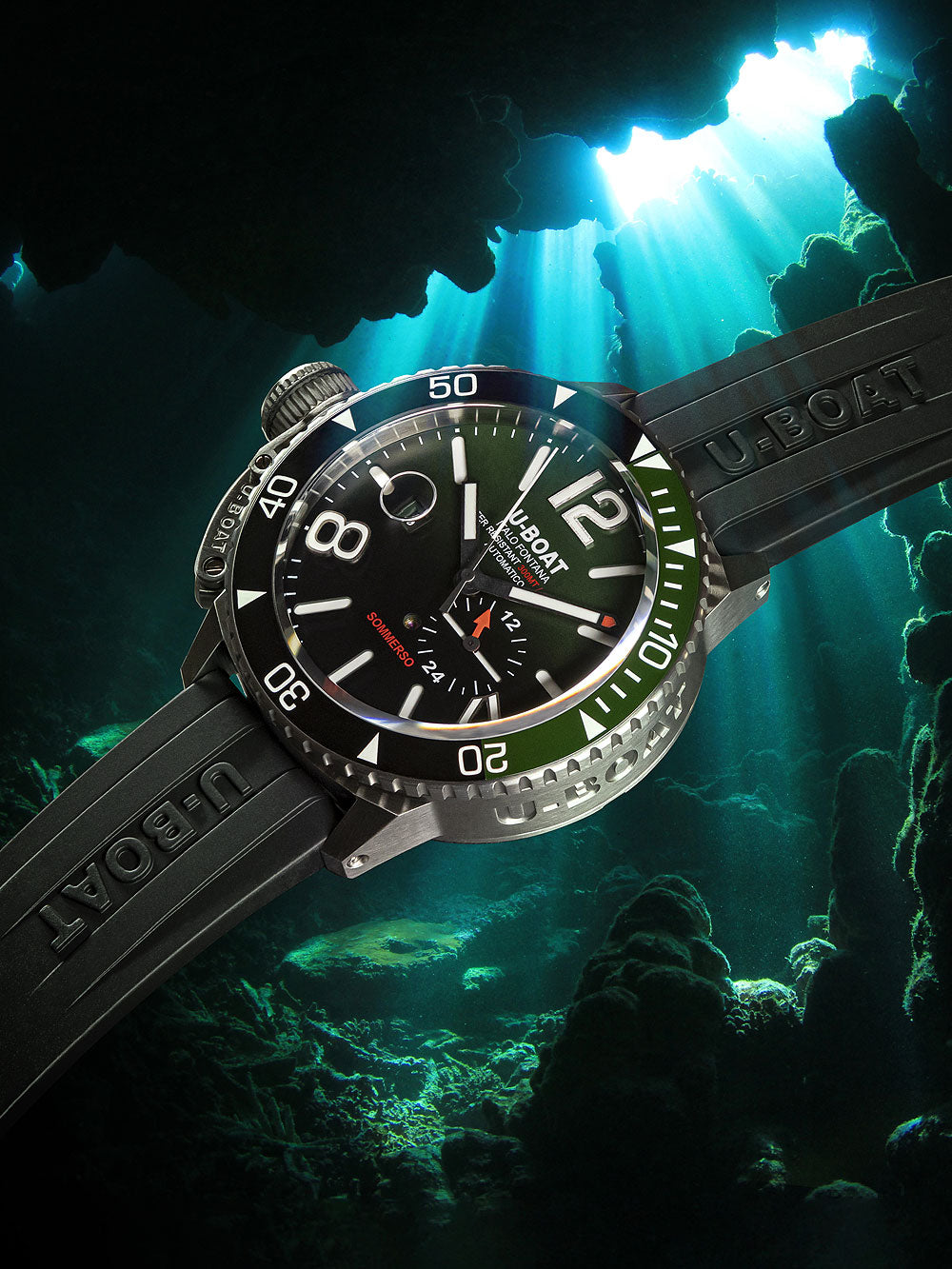 U-Boat 9520 Sommerso Automatic men's watch 46mm 30ATM