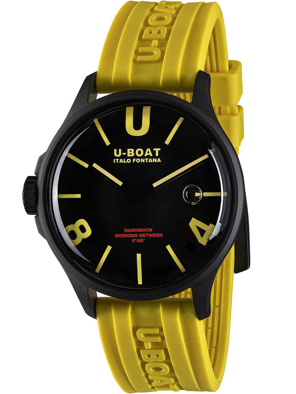 U-Boat 9522/A Darkmoon Yellow IPB men's watch 44mm 5ATM