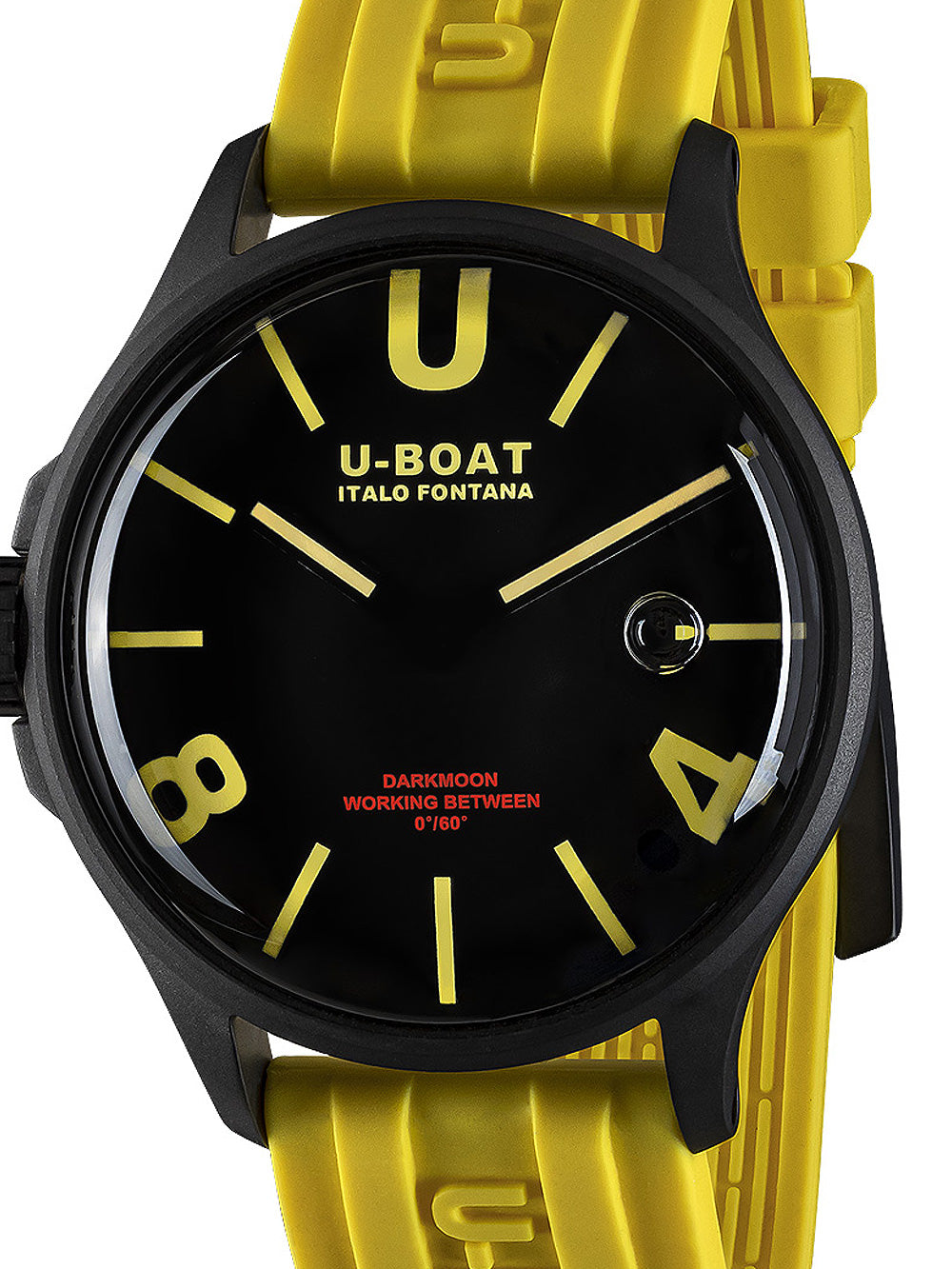 U-Boat 9522/A Darkmoon Yellow IPB men's watch 44mm 5ATM