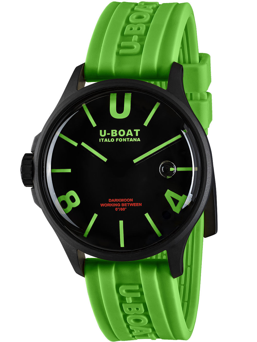 U-Boat 9534/A Darkmoon Green IPB men's watch 44mm 5ATM