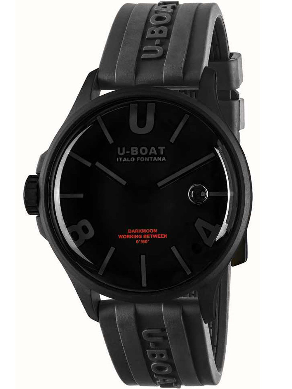 U-Boat 9544 Darkmoon Black PVD men's watch 44mm 5ATM