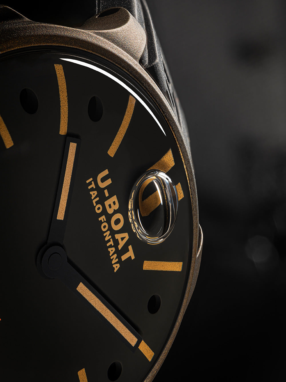 U-Boat 9549 Darkmoon Brown Vintage men's watch 40mm 5ATM