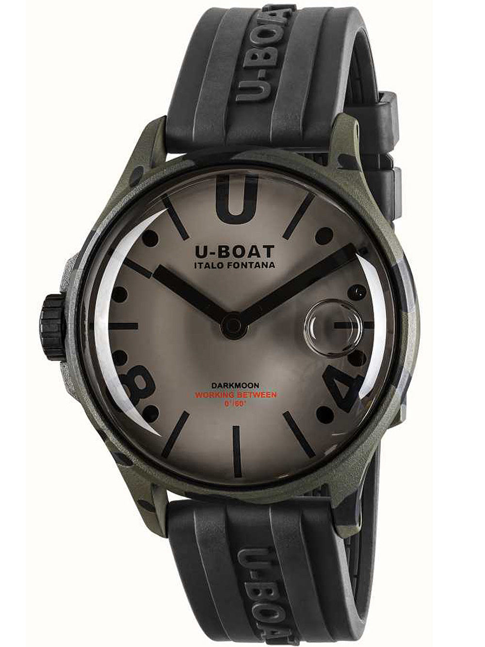 U-Boat 9550 Darkmoon Grey Camouflage men's watch 44mm 5ATM