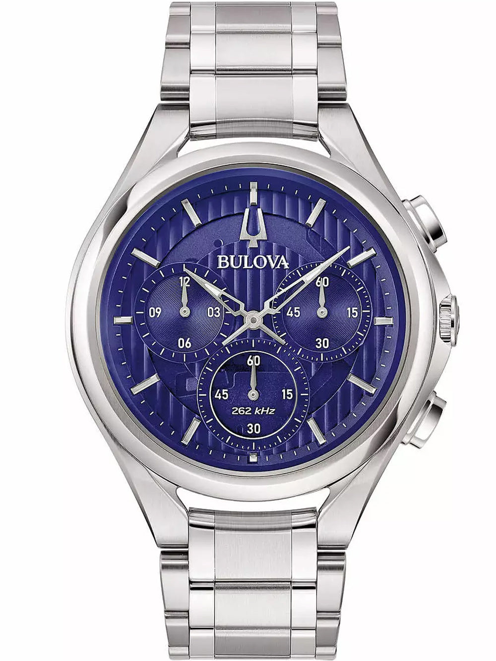 Bulova 96A302 Curv men's watch Chronograph 45mm 3ATM