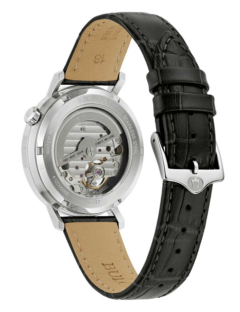 Bulova 96A317 men's watch Aerojet Automatic 38mm 3ATM