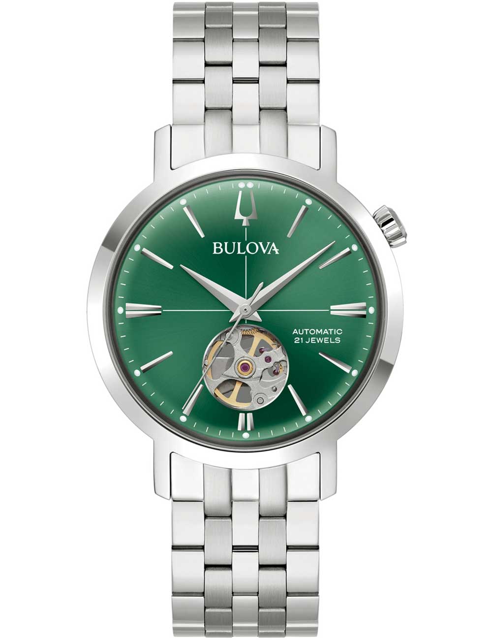 Bulova 96A319 men's watch Aerojet Automatic 38mm 3ATM