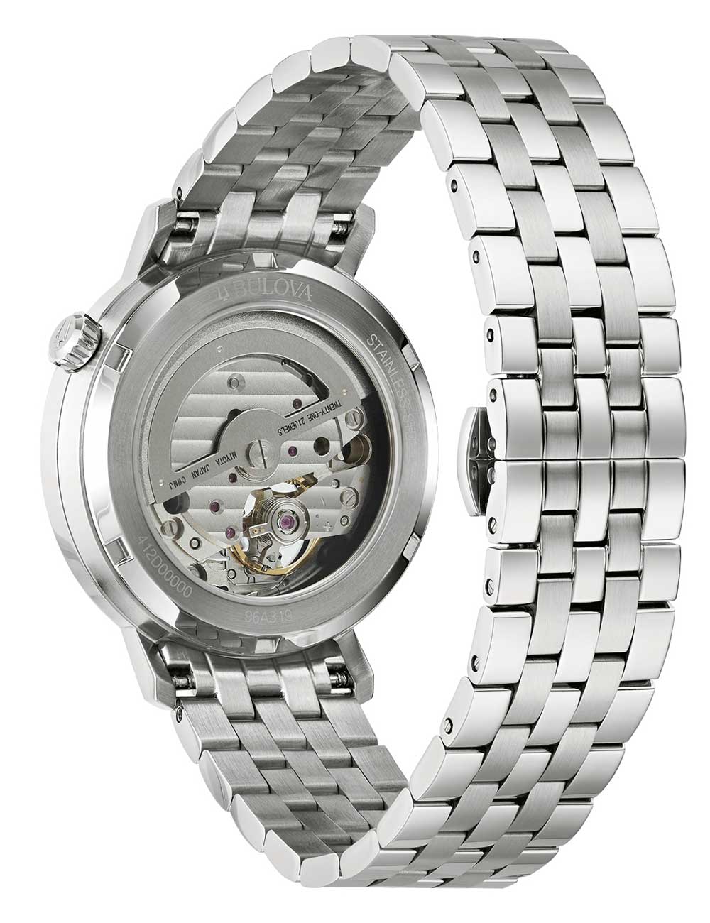 Bulova 96A319 men's watch Aerojet Automatic 38mm 3ATM