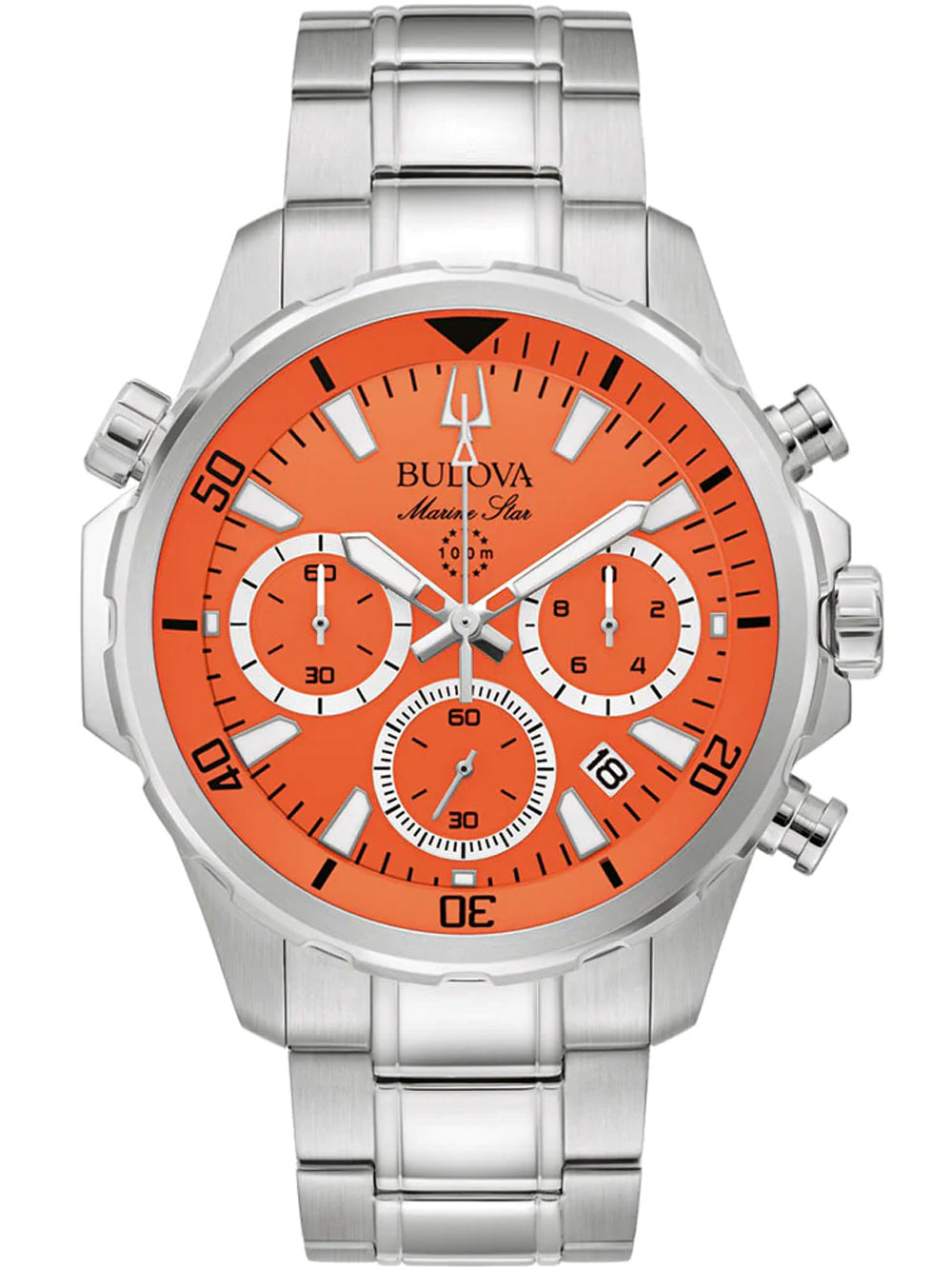 Bulova 96B395 Marine Star men's watch Chronograph 47mm 10ATM