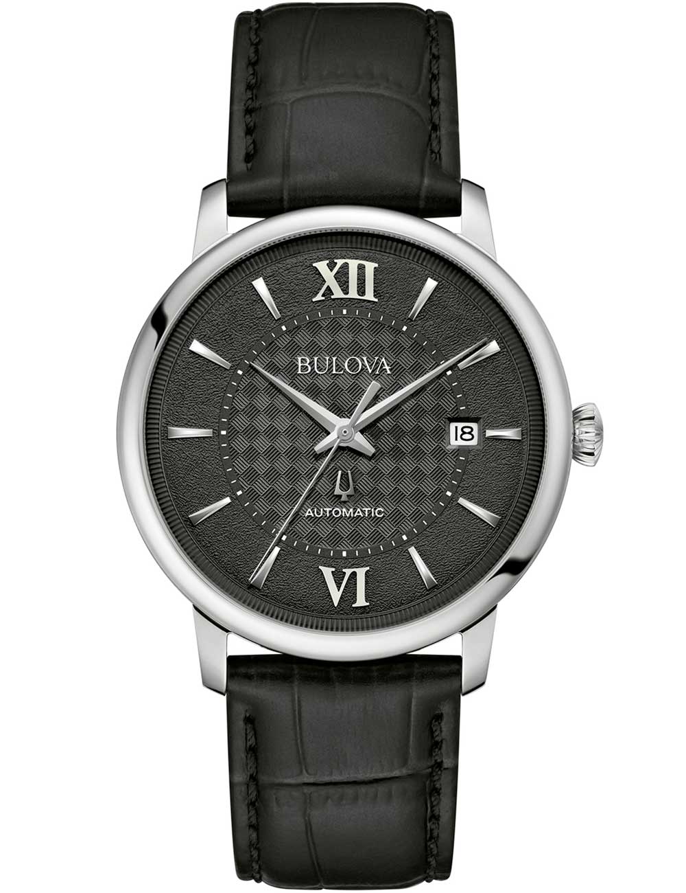 Bulova 96B441 men's watch Hudson Automatic 39mm 3ATM