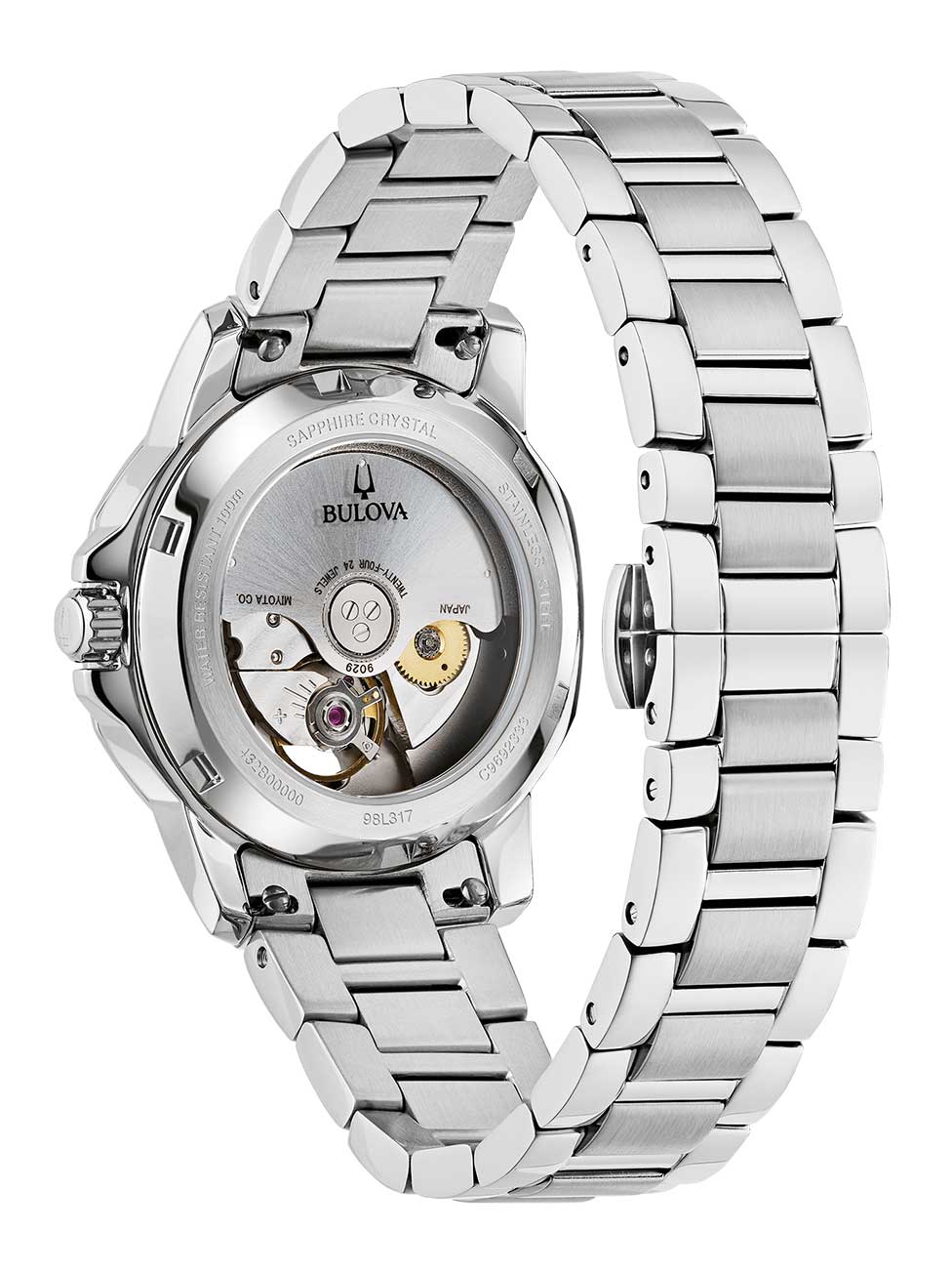 Bulova 96L326 women's watch Marine Star Automatic 35mm 10ATM