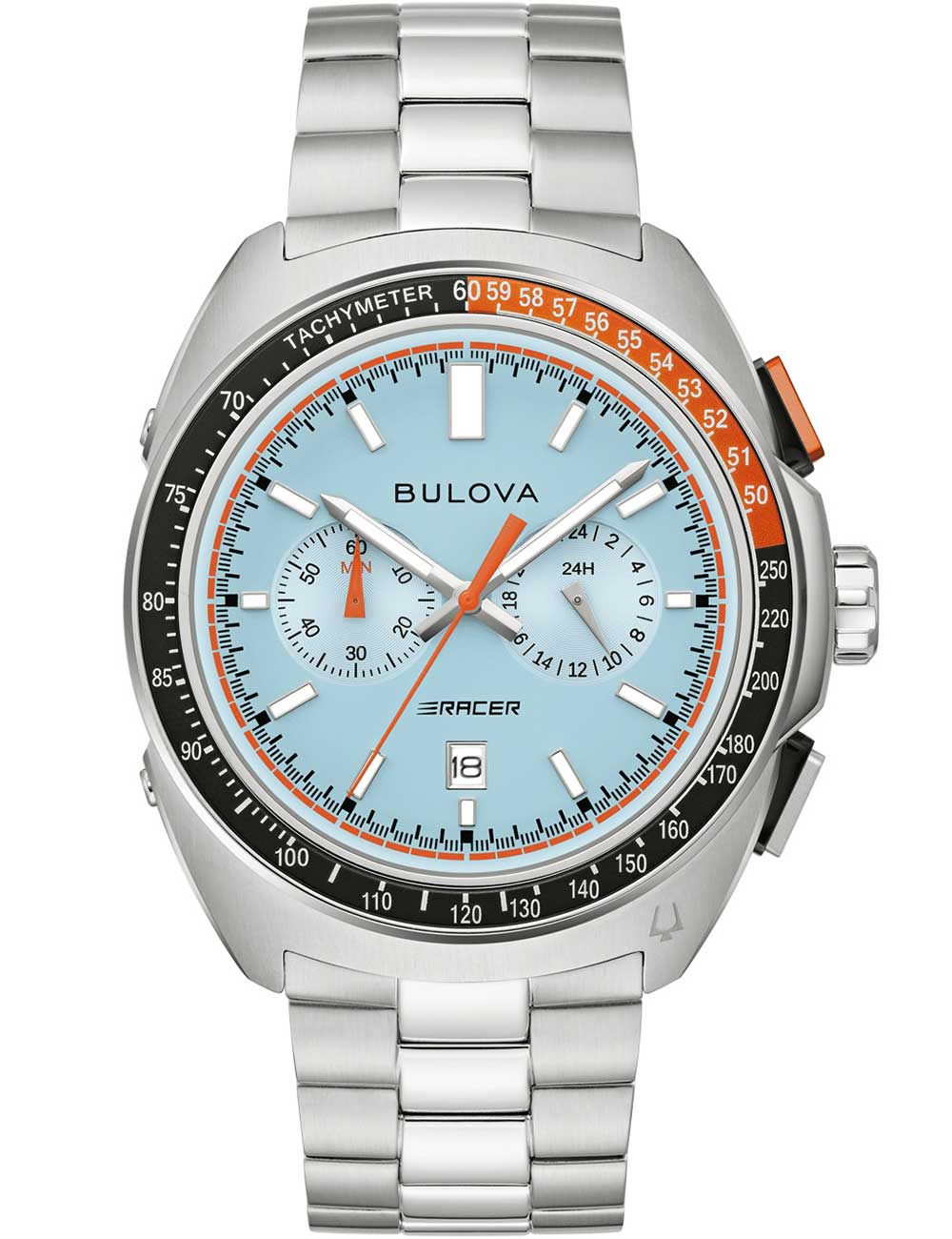 Bulova 98B432 men's watch Racer Chronograph 42mm 10ATM