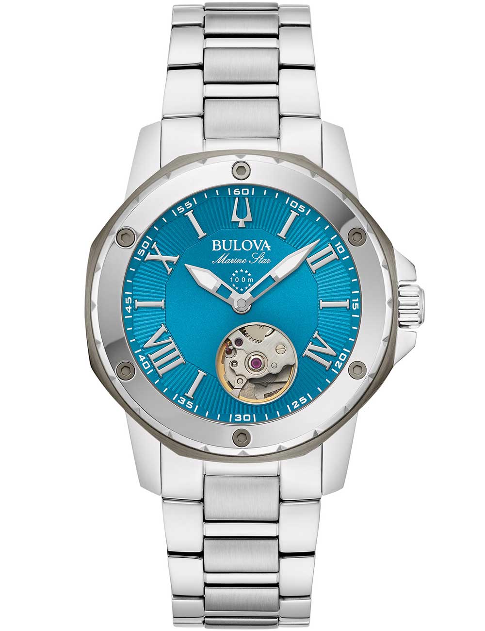 Bulova 98L317 women's watch Marine Star Automatic 35mm 10ATM