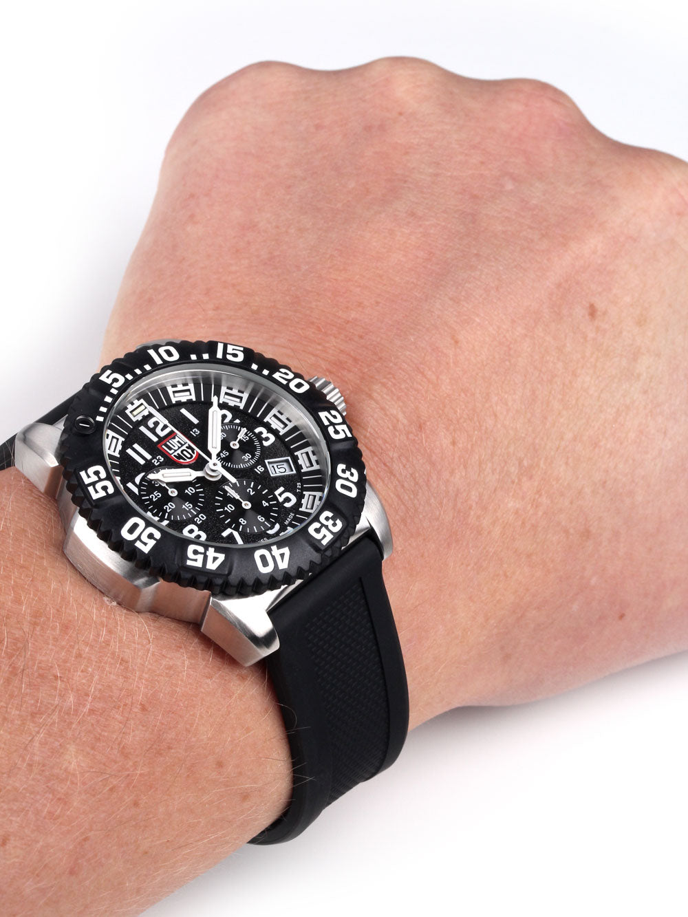Luminox XS.3181.L Steel Colormark Chronograph 3180 Series Men's Watch 44mm 200M