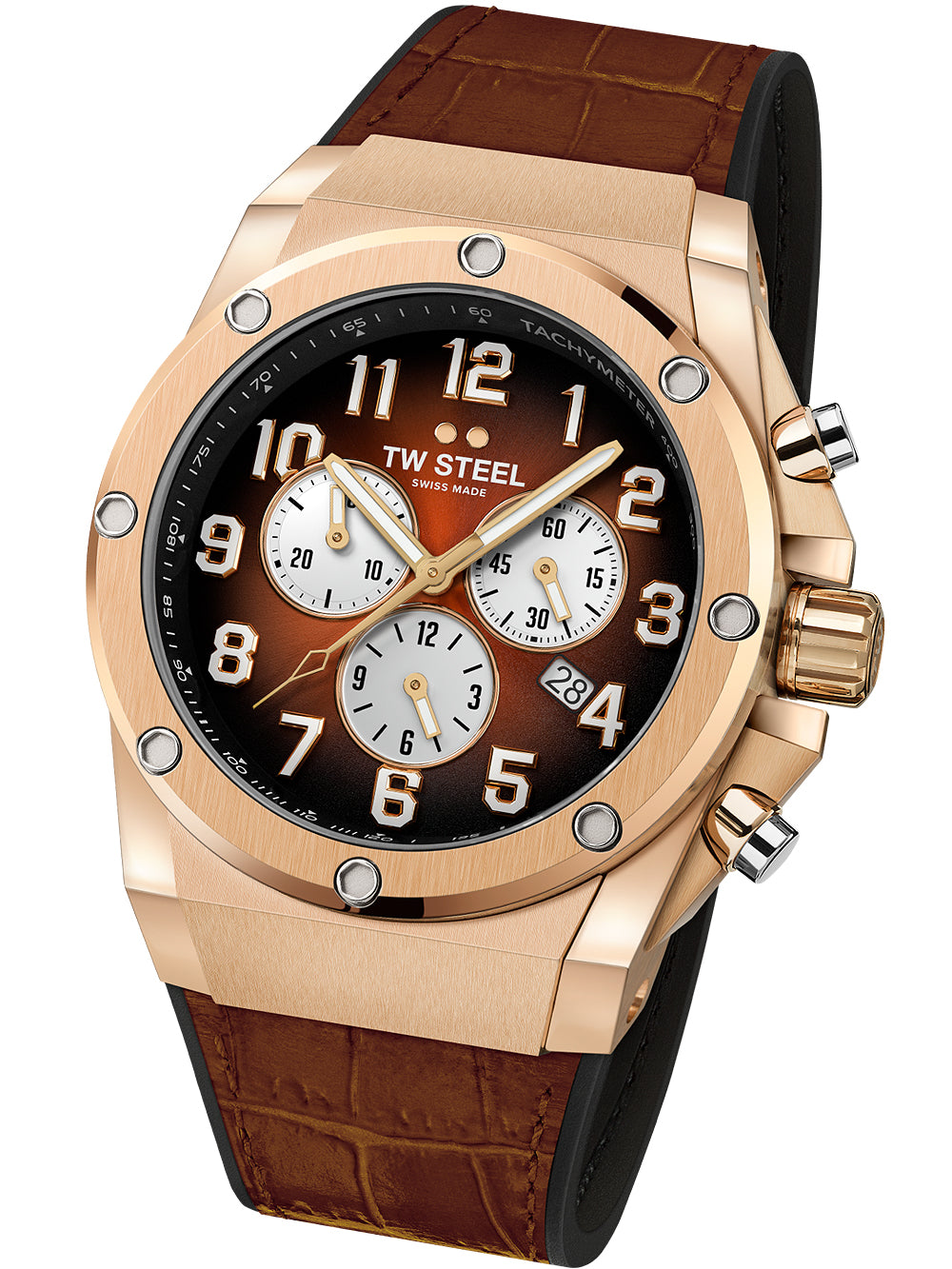 TW-Steel ACE132 ACE Genesis Chronograph limited edition men's watch 44mm 20ATM