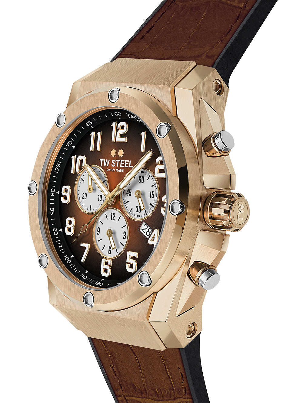 TW-Steel ACE132 ACE Genesis Chronograph limited edition men's watch 44mm 20ATM