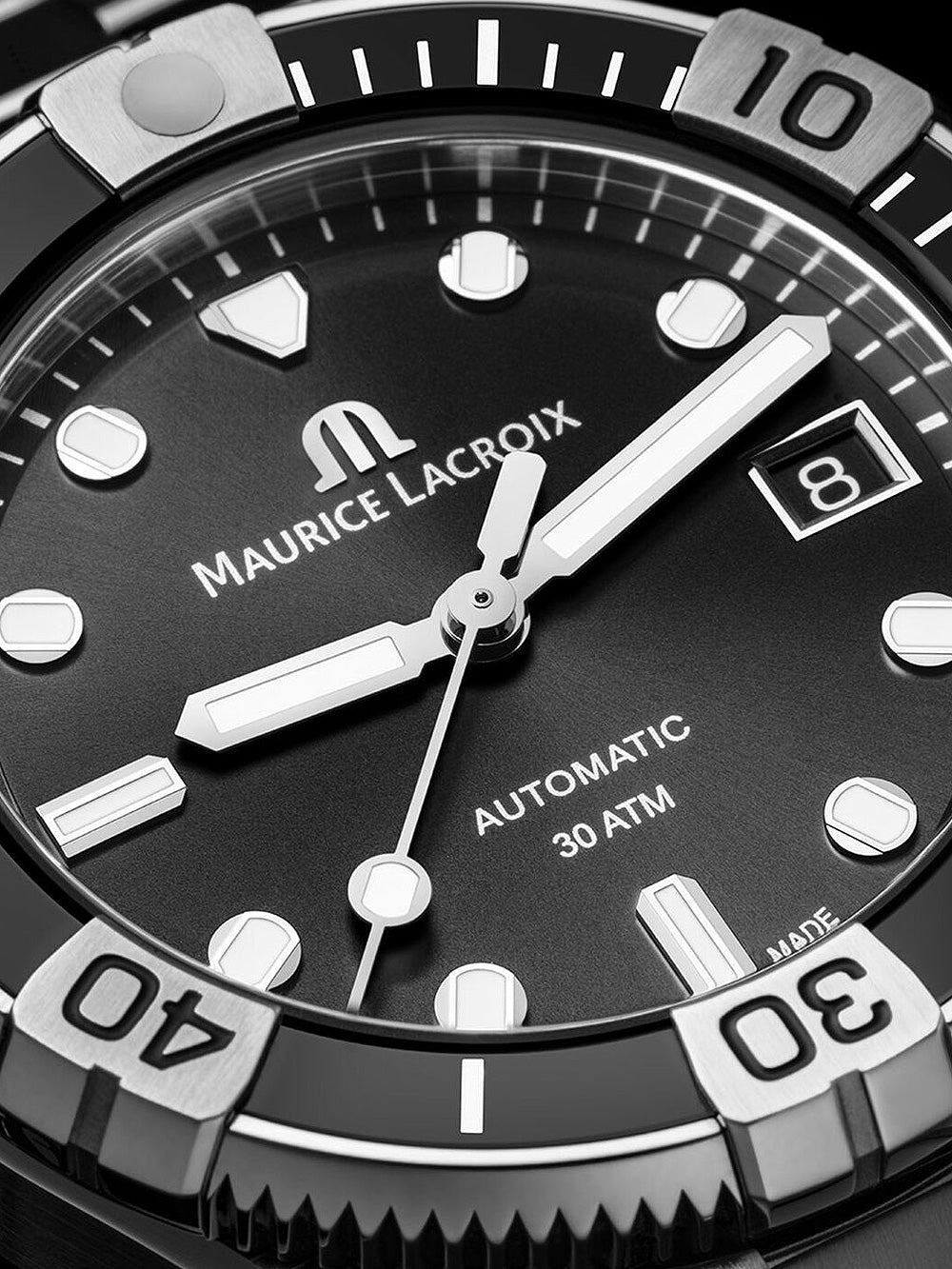 Maurice Lacroix AI6057-SSL2F-330-A Aikon Automatic Venturer men's watch 38mm 30ATM