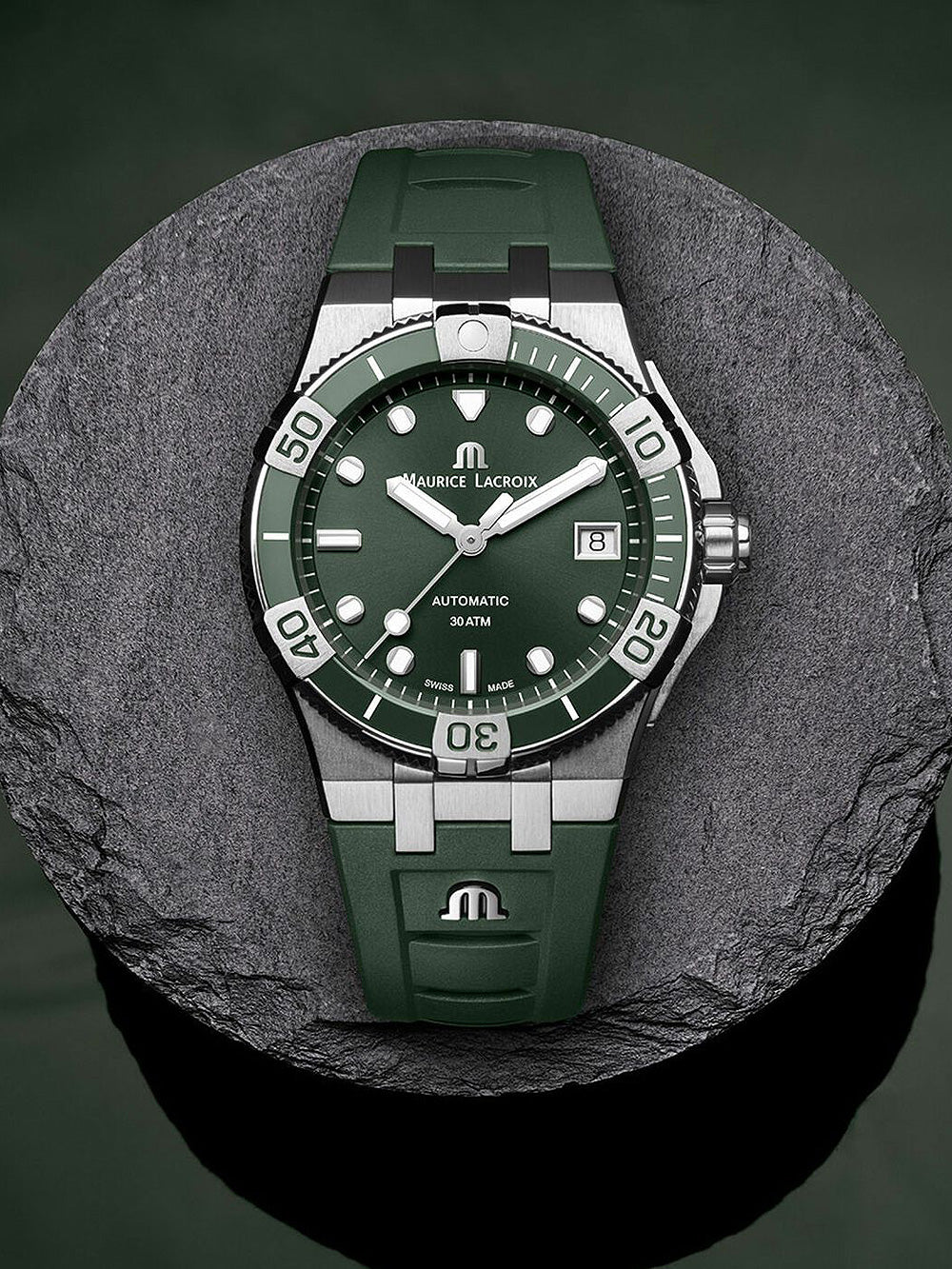 Maurice Lacroix AI6057-SSL5F-630-D Aikon Automatic Venturer men's watch 38mm 30ATM