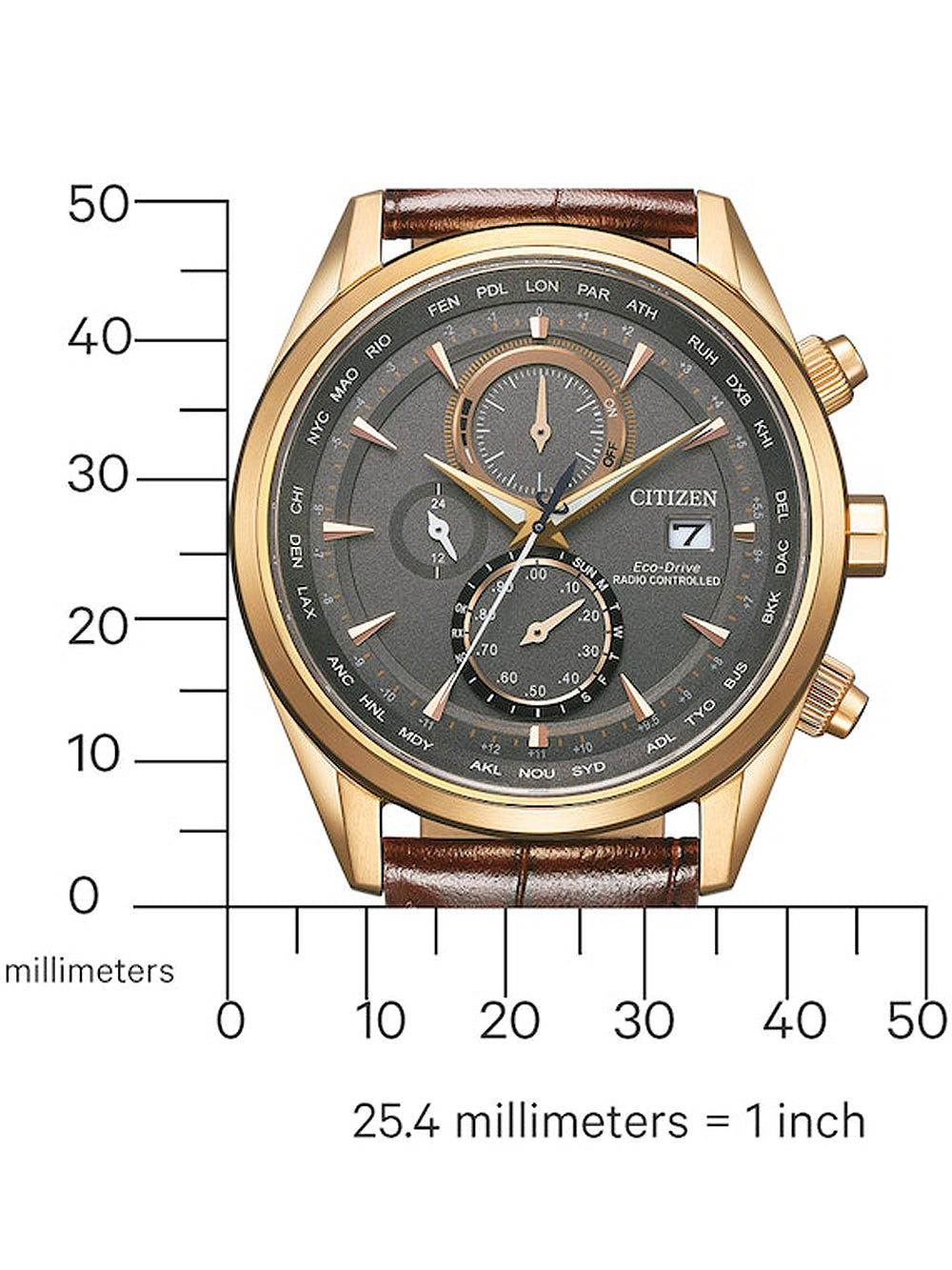 Citizen AT8263-10H Eco-Drive Chronograph Men's Watch Radio Controlled Watch