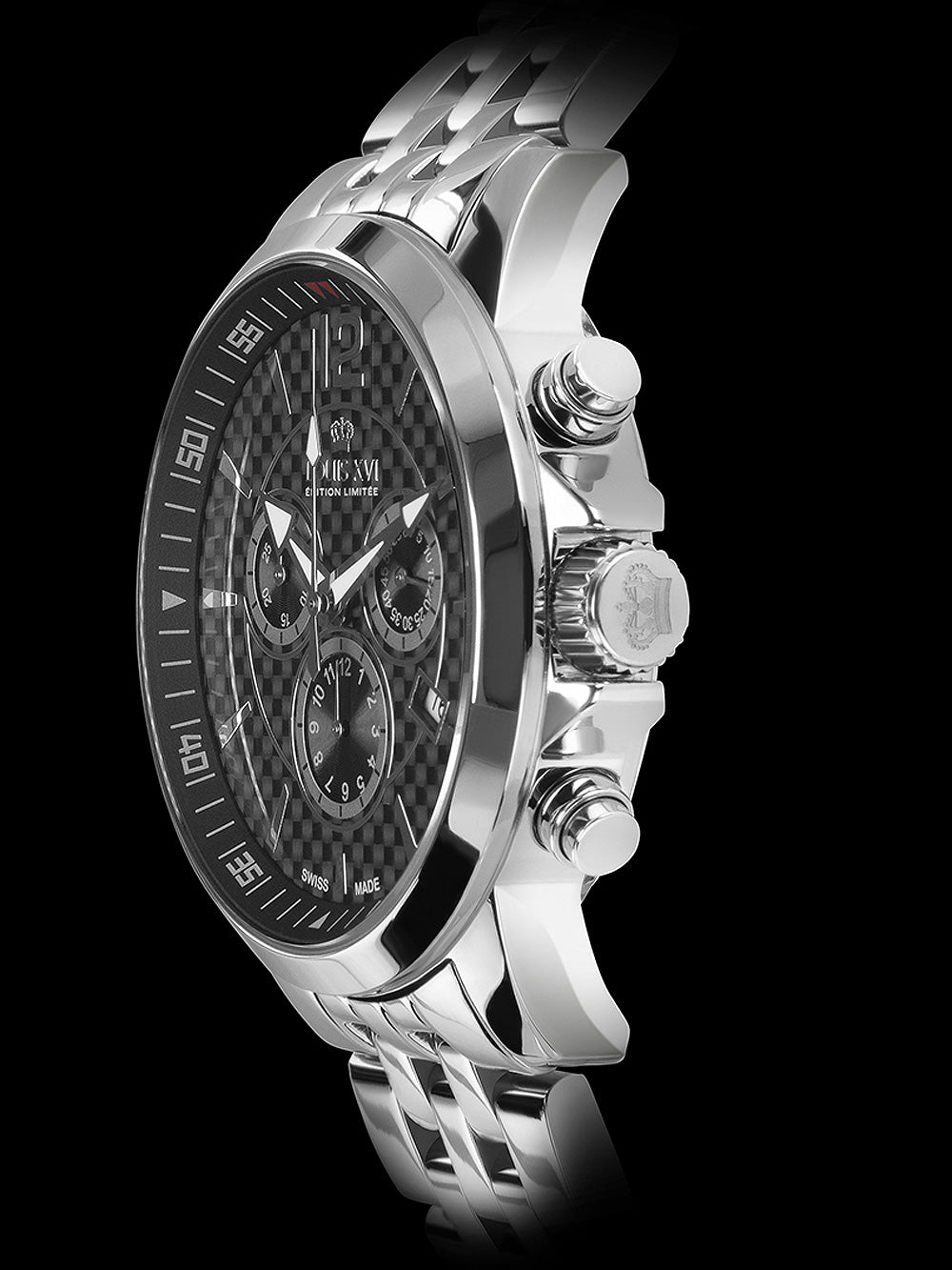Louis XVI LXVI801 Athos Chronograph men's watch 43mm 5ATM